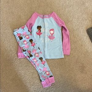 Adorable ballerina pj set
